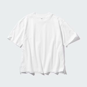 Uniqlo AIRism Cotton T-Shirt white